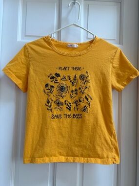 Yellow Graphic Tee